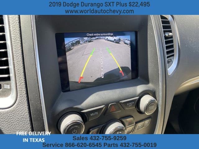 2019 Dodge Durango SXT Plus RWD